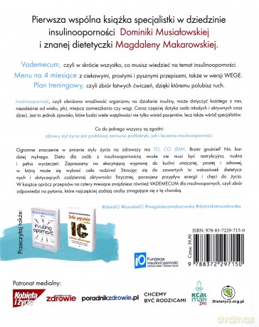 Dieta w insulinooporności - Magdalena Makarowska, Dominika Musiałowska [KSIĄŻKA]