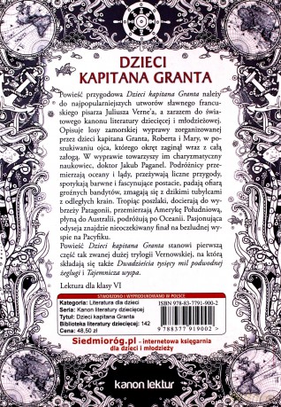 Dzieci kapitana Granta - Juliusz Verne [KSIĄŻKA]