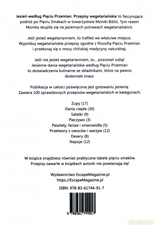 Jesień według Pięciu Przemian - Monika Biblis [KSIĄŻKA]