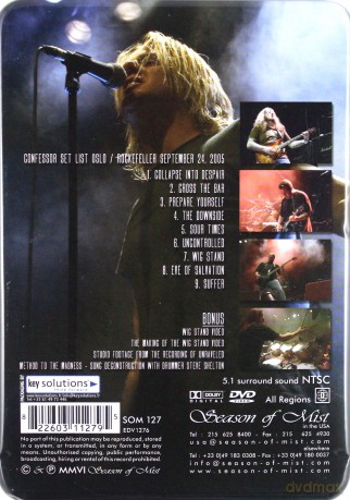 Confessor: Live In Norway (Metalpack) - Ltd [DVD]