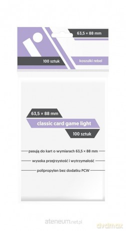 Koszulki CCG Light 63,5x88 (100 sztuk) [GRA]