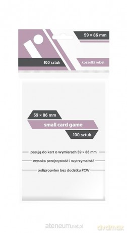 Koszulki Small Card Game 59x86 (100 sztuk) [GRA]