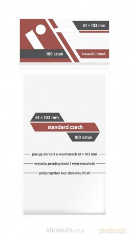 Koszulki Standard Czech 61x103 (100 sztuk) [GRA]