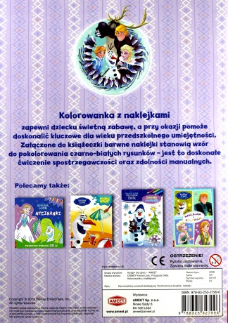 Kraina Lodu. Przygoda Olafa. Kolorowanka [KSIĄŻKA]