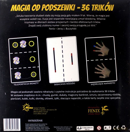 Magia od podszewki 36 trików