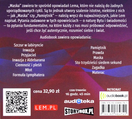 Maska - Stanisław Lem [AUDIOBOOK]