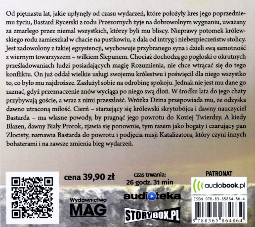 Misja błazna - Robin Hobb [AUDIOBOOK]