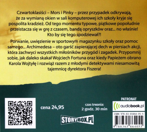 Mors Pinky i tajemnica dyrektora Fiszera - Dariusz Rekosz [AUDIOBOOK]