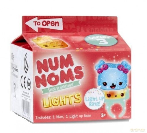 Num Noms Migoczące pierścionki Seria 3-1 [FIGURKA]