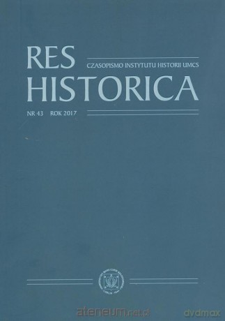 Res Historica (Tom 43) [KSIĄŻKA]