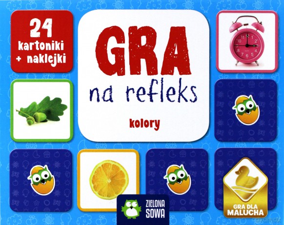 Rosnę i poznaję. Gra na refleks. Kolory [GRA]
