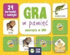 Rosnę i poznaję. Gra w pamięć. Zwierzęta w zoo [GRA]