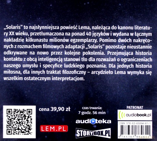 Solaris - Satanisław Lem [AUDIOBOOK]
