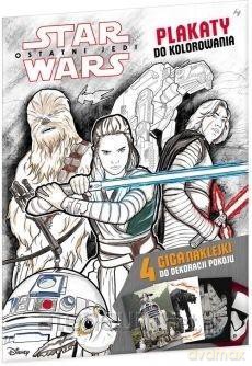 Star Wars. Plakaty do kolorowania [KSIĄŻKA]