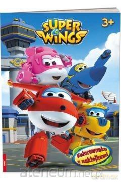 Super Wings. Kolorowanka z naklejkami [KSIĄŻKA]