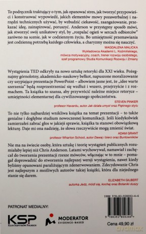 TED Talks. Oficjalny poradnik TED - Chris Anderson [KSIĄŻKA]