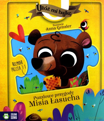 Ułóż mi bajkę! Puzzlowe przygody Misia Łasucha [PUZZLE]