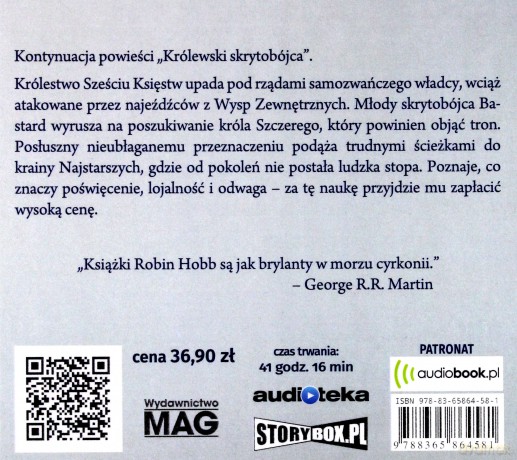 Wyprawa skrytobójcy - Robin Hobb [AUDIOBOOK]