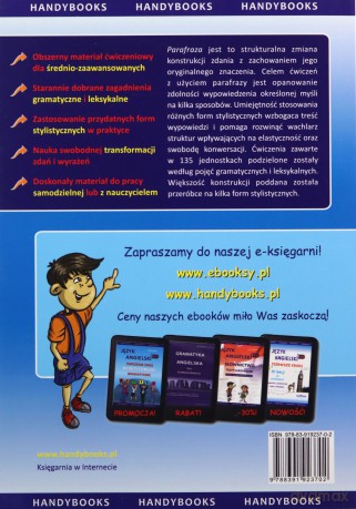Zdania angielskie w parafrazie - Matasek Maciej [KSIĄŻKA]