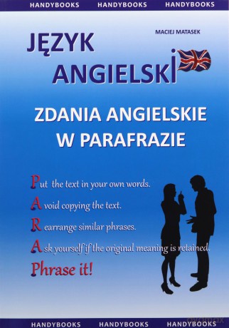 Zdania angielskie w parafrazie - Matasek Maciej [KSIĄŻKA]