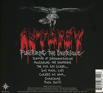 Autopsy: Puncturing The Grotesque (digipack) [CD]