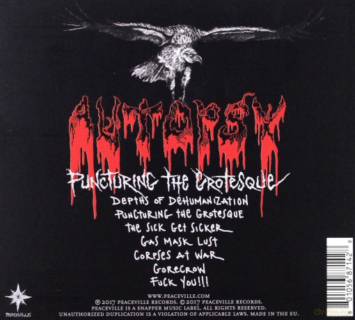 Autopsy: Puncturing The Grotesque (digipack) [CD]