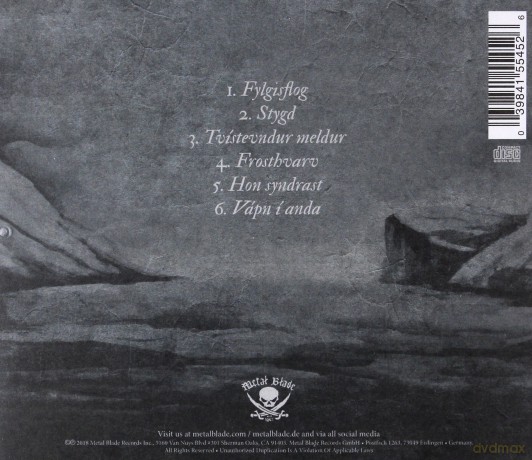 Hamferd: Tamsins Likam [CD]