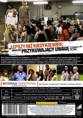 Orange is The New Black Sezon 4 [5DVD]