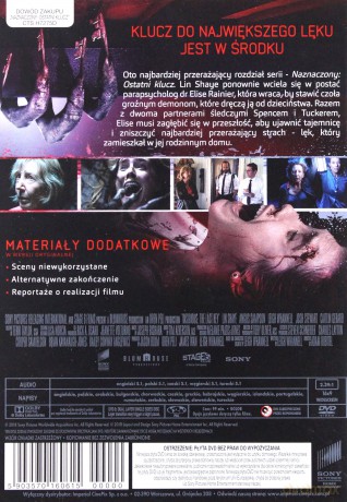 Naznaczony: Ostatni klucz [DVD]