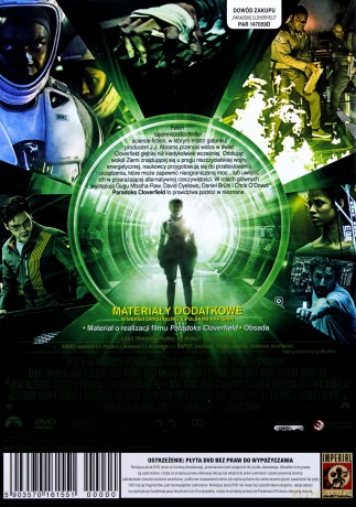 Paradoks Cloverfield [DVD]