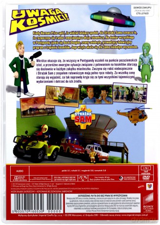 Strażak Sam: Uwaga Kosmici [DVD]