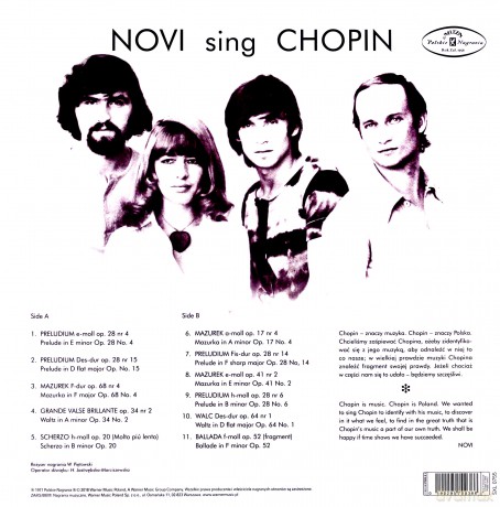 Novi Singers: Chopin [Winyl]