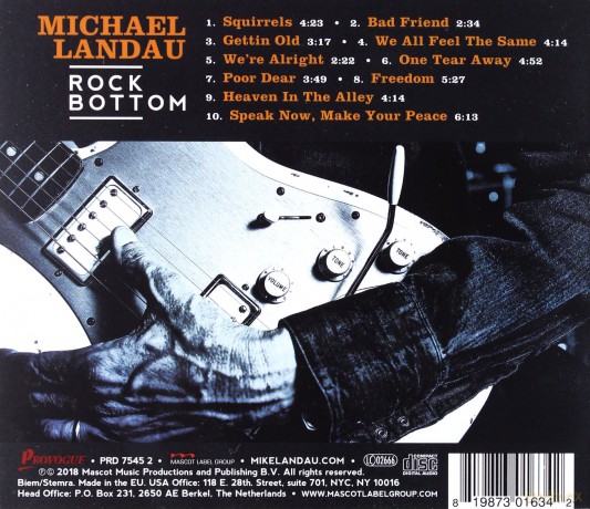 Michael Landau: Rock Bottom [CD]