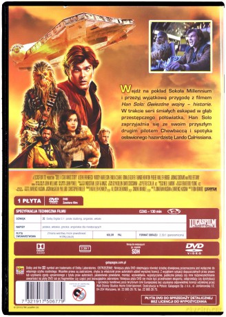 Han Solo: Gwiezdne wojny - historie (Star Wars) [DVD]