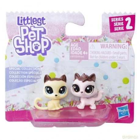 Littlest Pet Shop Lukrowe zwierzaki Cats dwupak [FIGURKA]