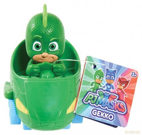 PJ MASKS Mini Pojazdy, Gekko [FIGURKA]