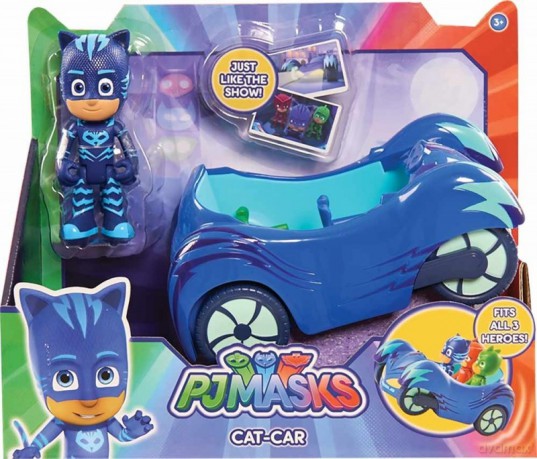 PJ Masks Pojazd z Figurką, Catboy [FIGURKA]