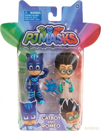 PJ MASKS Zestaw figurek 2pak, Catboy i Romeo [FIGURKA]