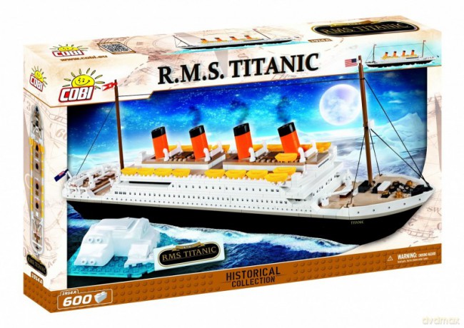 R.M.S Titanic 600 el. [KLOCKI]