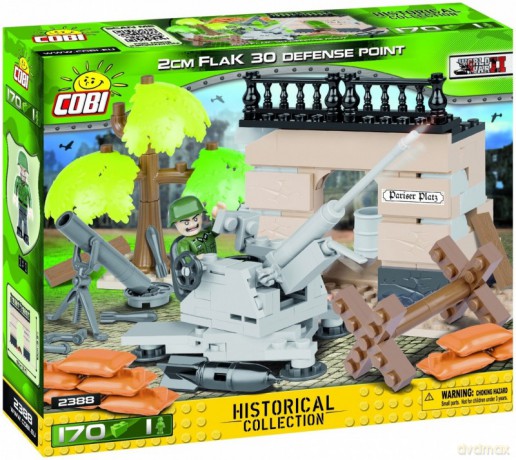 Small Army 170 el. 2 cm Flak 30 Defense Point [KLOCKI]