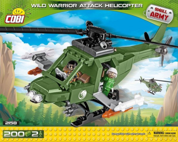 Small Army 200 el. Śmigłowiec Szturmowy [KLOCKI]