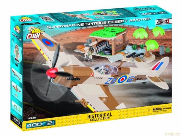 Small Army 400 el. Supermarine Spitfire Mk. IX Desert Airstrip [KLOCKI]