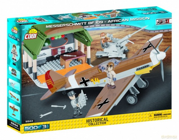 Small Army 500 el. Messerschmitt BF 109 [KLOCKI]