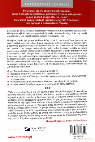 Droga toyoty do doskonałości w usługach - Jeffrey K. Liker [KSIĄŻKA]
