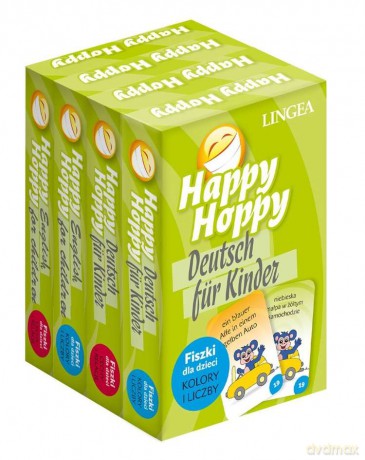 Happy hoppy deutsch fur kinder. Fiszki dla dzieci Pakiet [KSIĄŻKA]