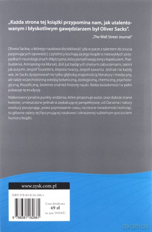 Rzeka świadomości - Oliver Sacks [KSIĄŻKA]