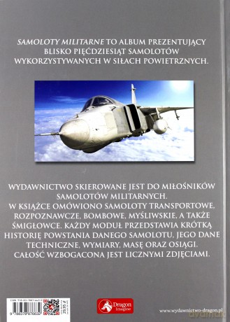 Samoloty militarne - Robert Kondracki [KSIĄŻKA]