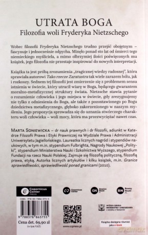 Utrata Boga. Filozofia woli Fryderyka Nietzschego - Marta Soniewicka [KSIĄŻKA]