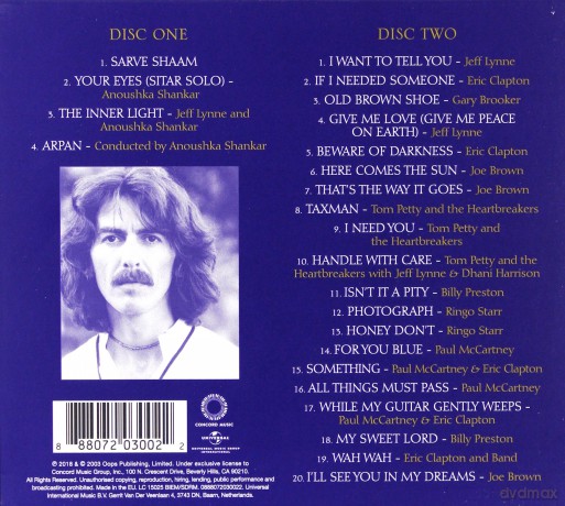Concert For George (Limited) [2CD]