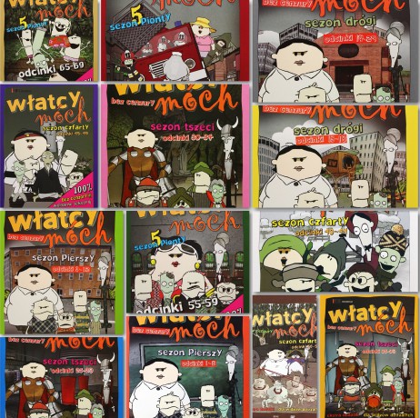 Włatcy Móch sezony 1-5 Pakiet [13DVD]